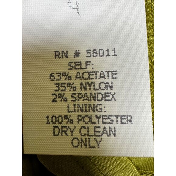 NWT DAVID MEISTER Green Halter Cocktail Dress, Sz 4 - Picture 12 of 13